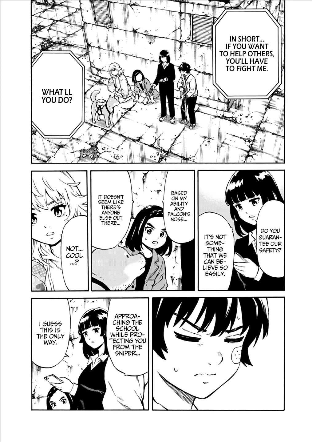 Tenkuu Shinpan Arrive Chapter 36 page 11 - Chapter 36: From the Bottom of my Heart