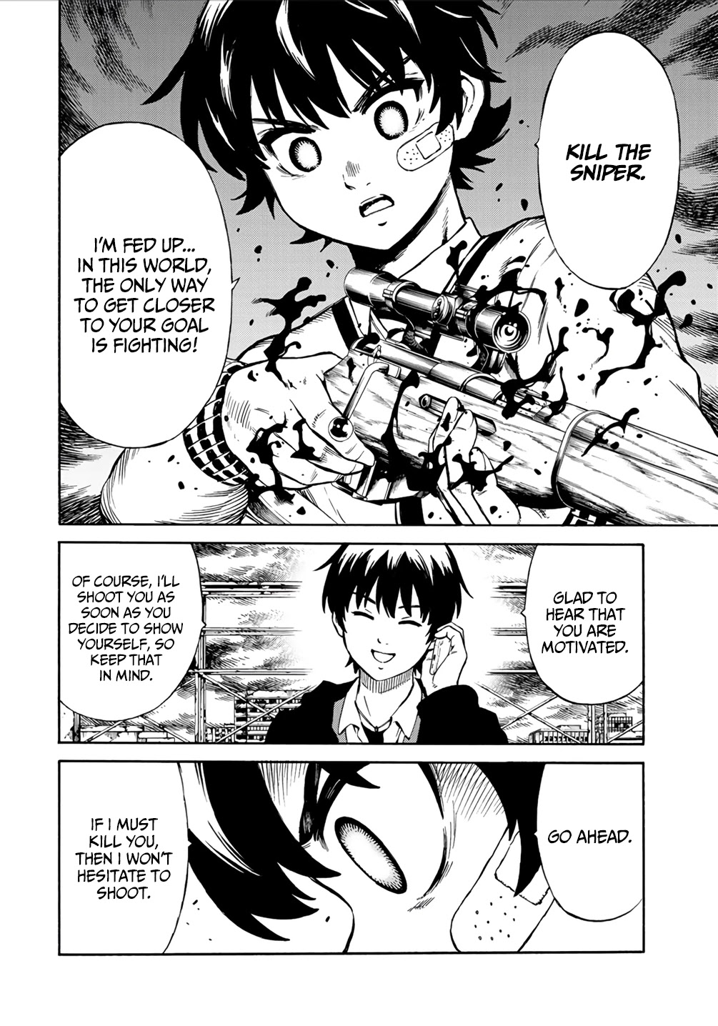 Tenkuu Shinpan Arrive Chapter 36 page 12 - Chapter 36: From the Bottom of my Heart