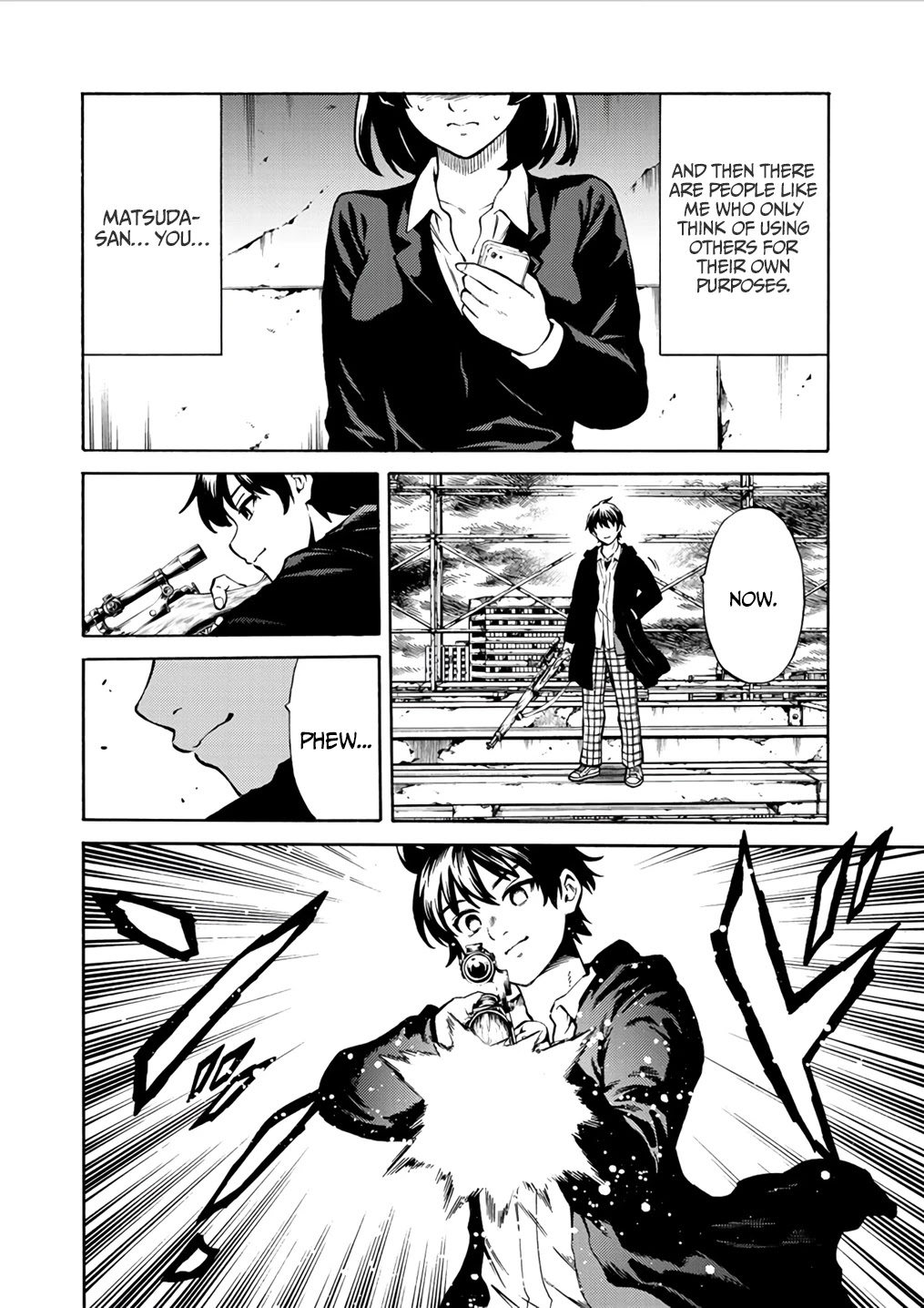 Tenkuu Shinpan Arrive Chapter 36 page 14 - Chapter 36: From the Bottom of my Heart