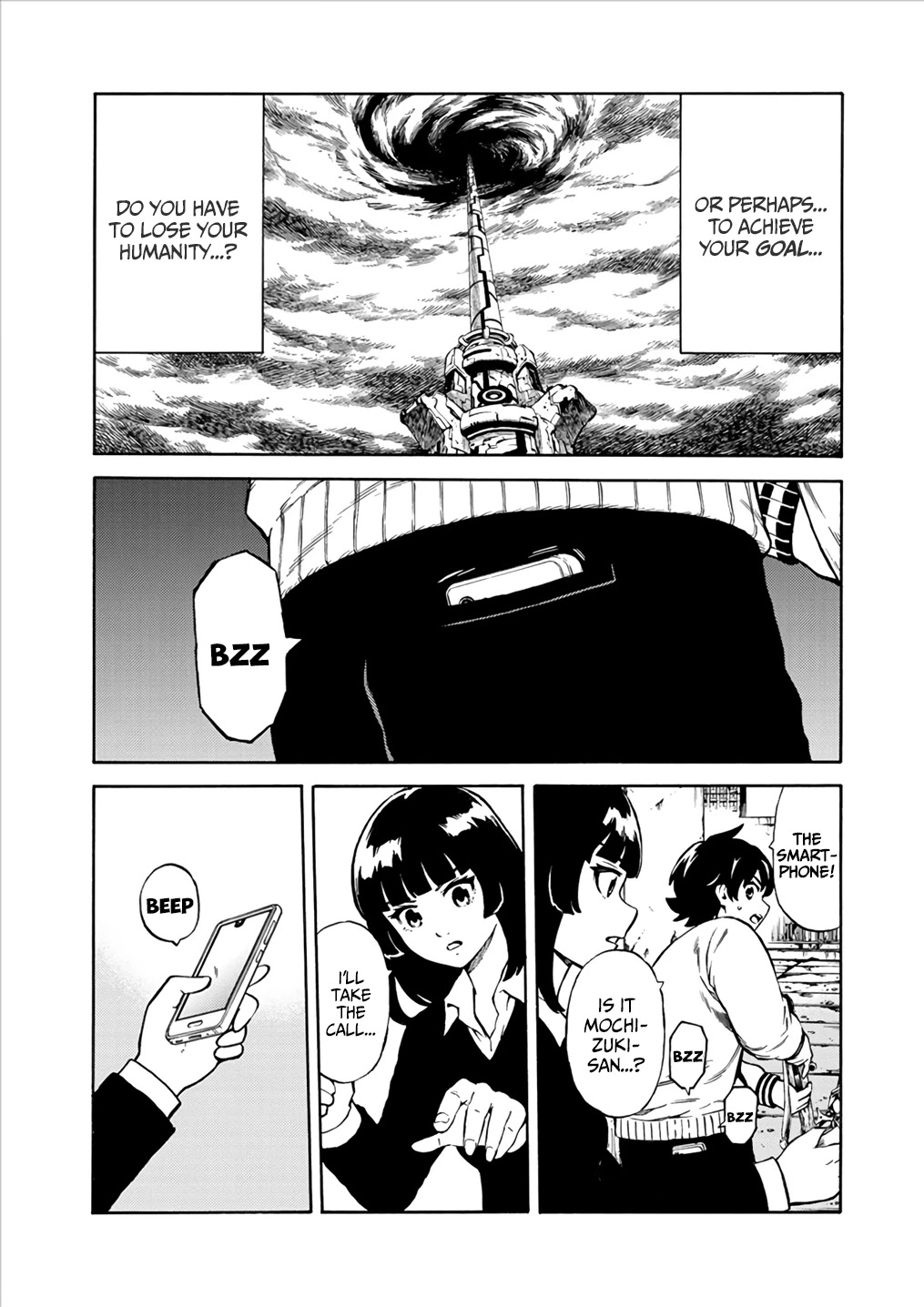 Tenkuu Shinpan Arrive Chapter 36 page 7 - Chapter 36: From the Bottom of my Heart