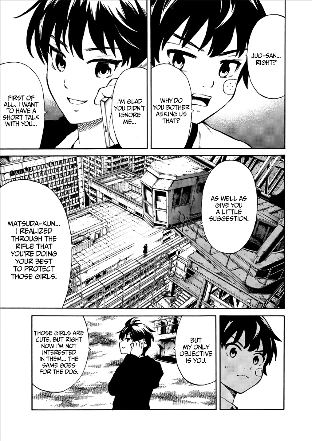 Tenkuu Shinpan Arrive Chapter 36 page 9 - Chapter 36: From the Bottom of my Heart