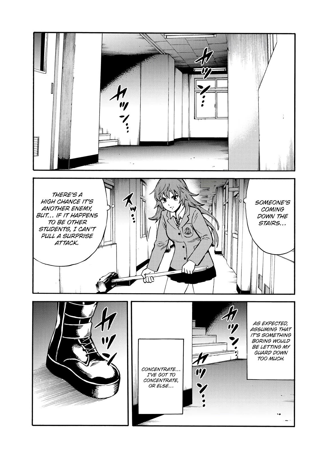 Tenkuu Shinpan Arrive Chapter 38 page 13 - Chapter 38: An Encounter