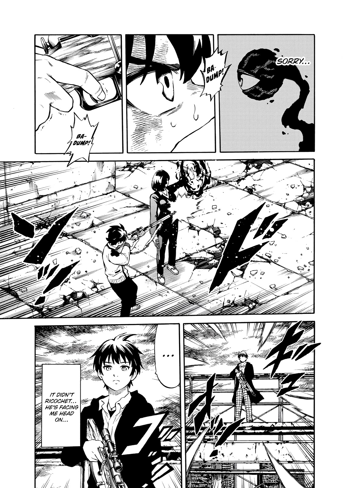 Tenkuu Shinpan Arrive Chapter 38 page 3 - Chapter 38: An Encounter