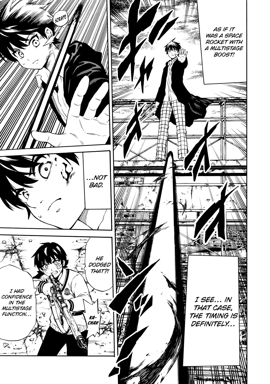 Tenkuu Shinpan Arrive Chapter 38 page 5 - Chapter 38: An Encounter