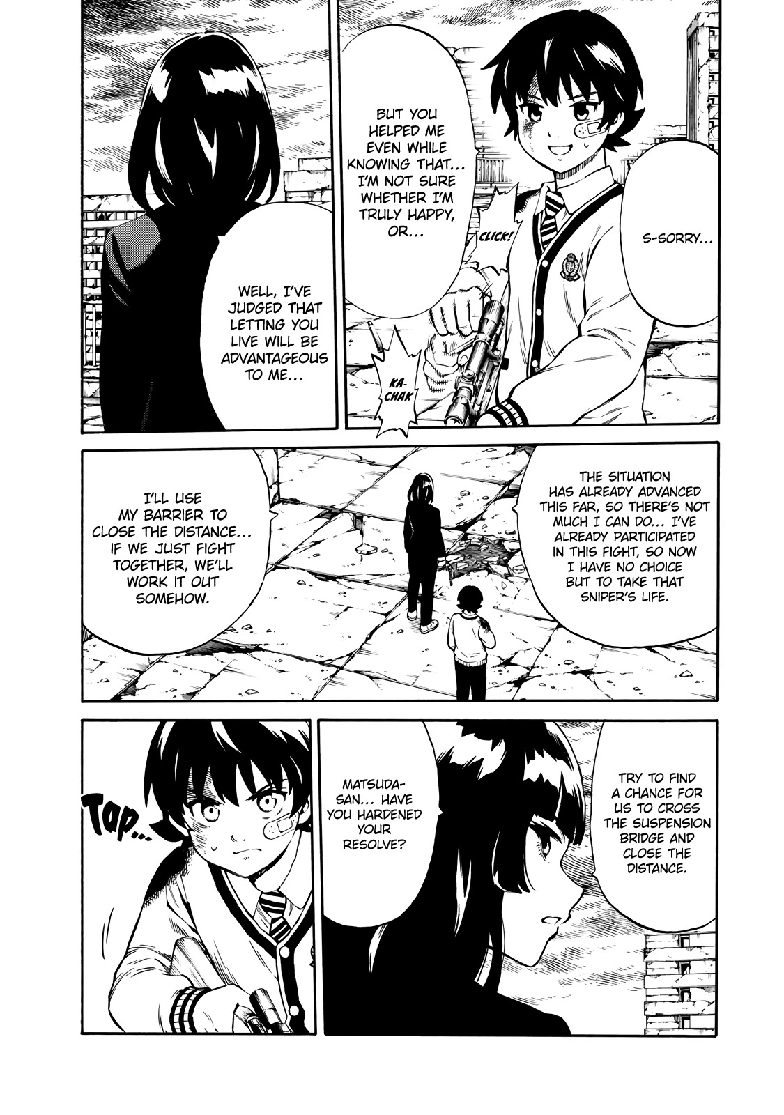 Tenkuu Shinpan Arrive Chapter 38 page 7 - Chapter 38: An Encounter