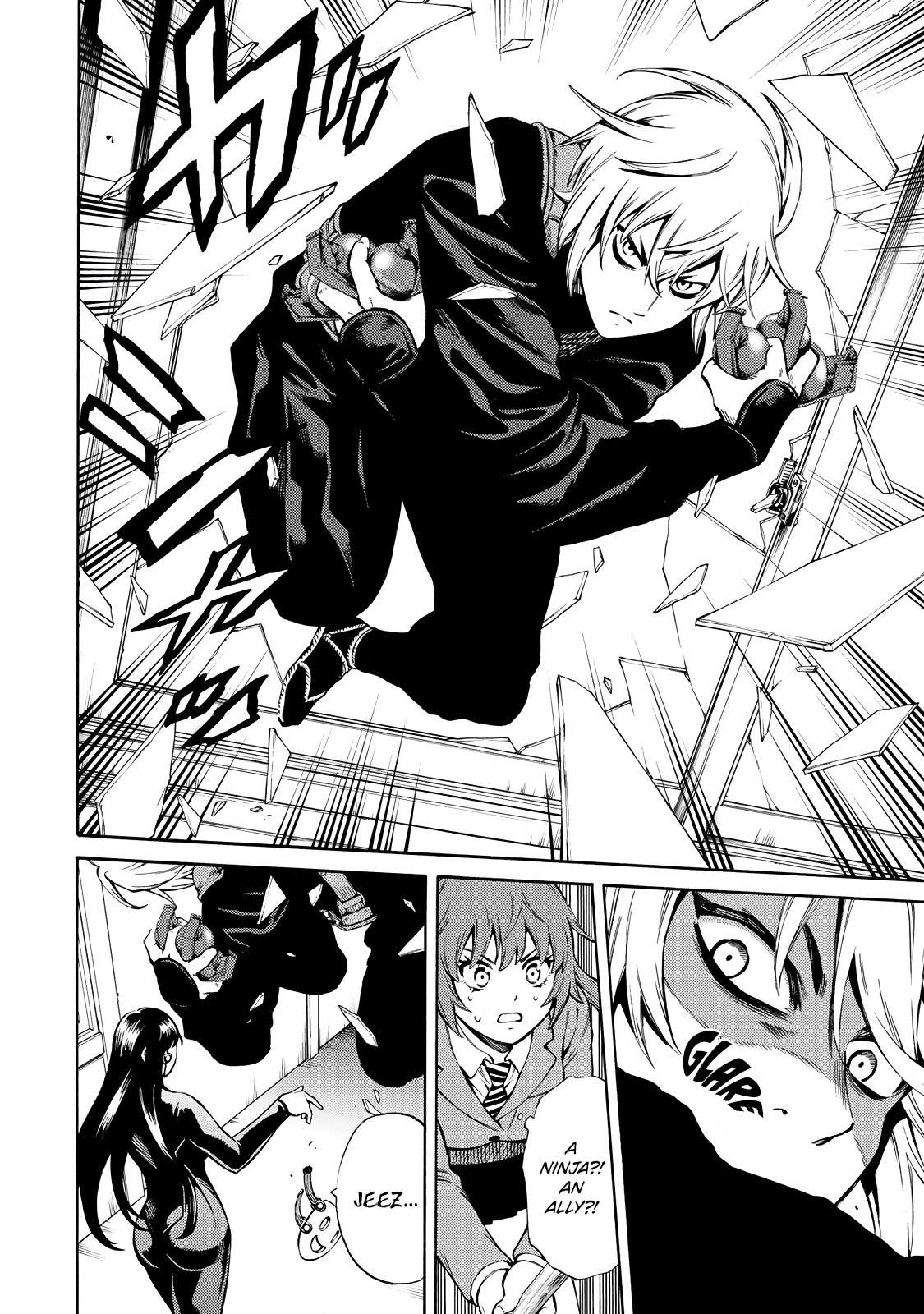 Tenkuu Shinpan Arrive Chapter 39 page 8 - Chapter 39: I Can Tell