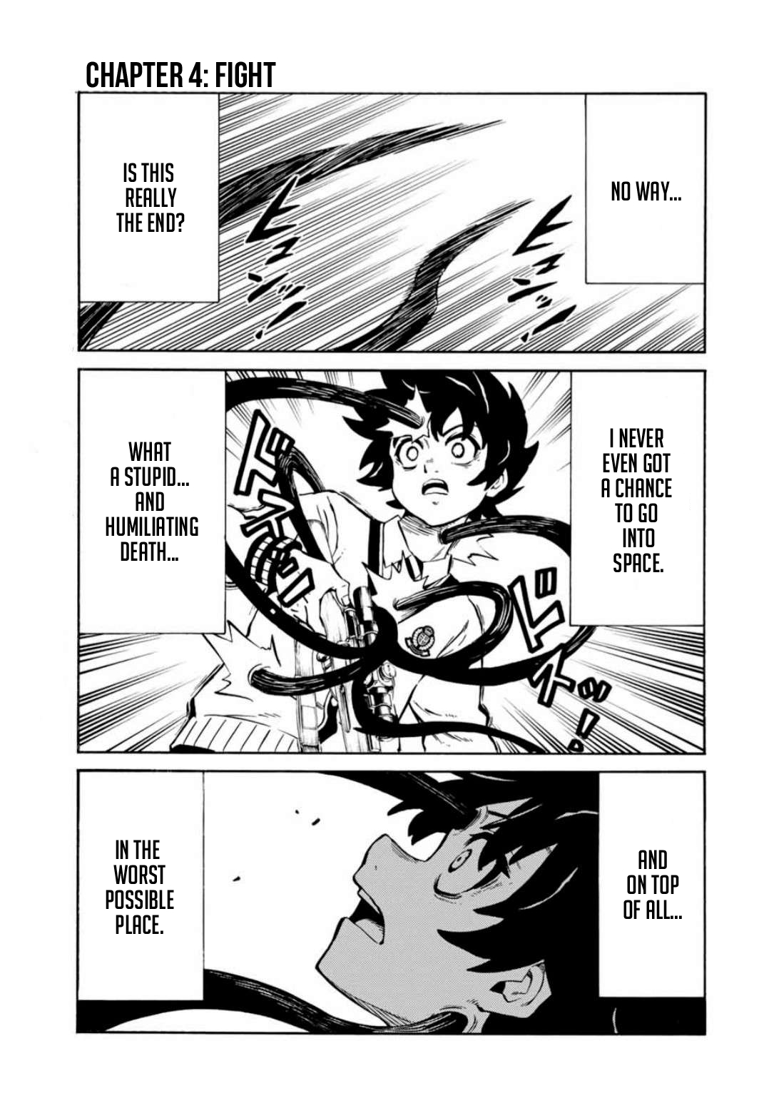 Tenkuu Shinpan Arrive Chapter 4 page 1 - Chapter 4: Fight