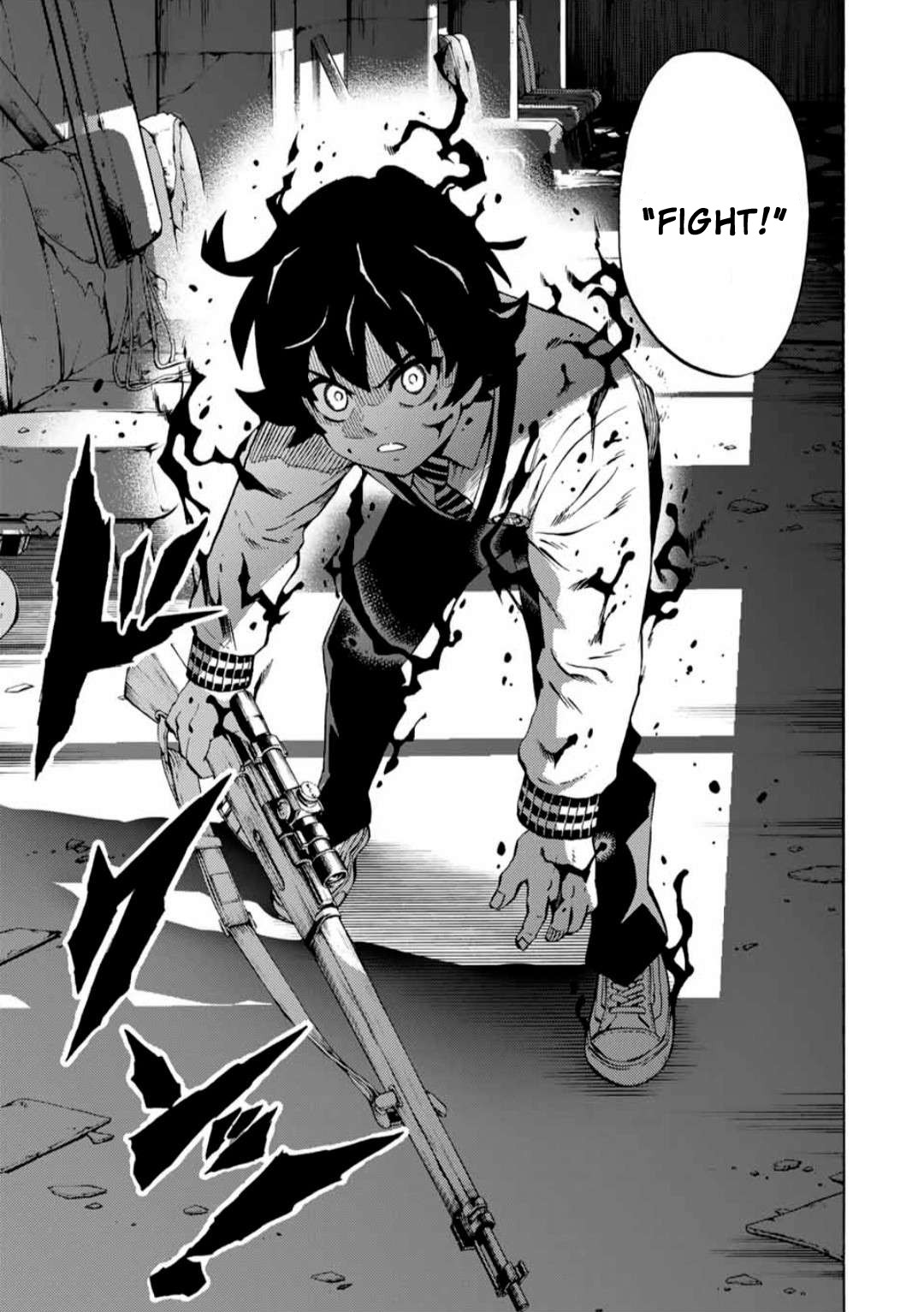 Tenkuu Shinpan Arrive Chapter 4 page 11 - Chapter 4: Fight