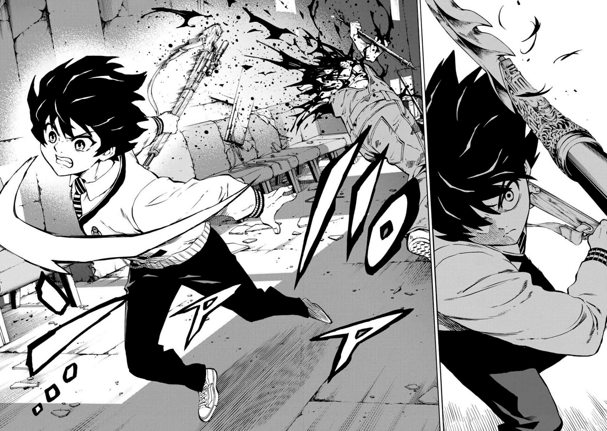 Tenkuu Shinpan Arrive Chapter 4 page 14 - Chapter 4: Fight