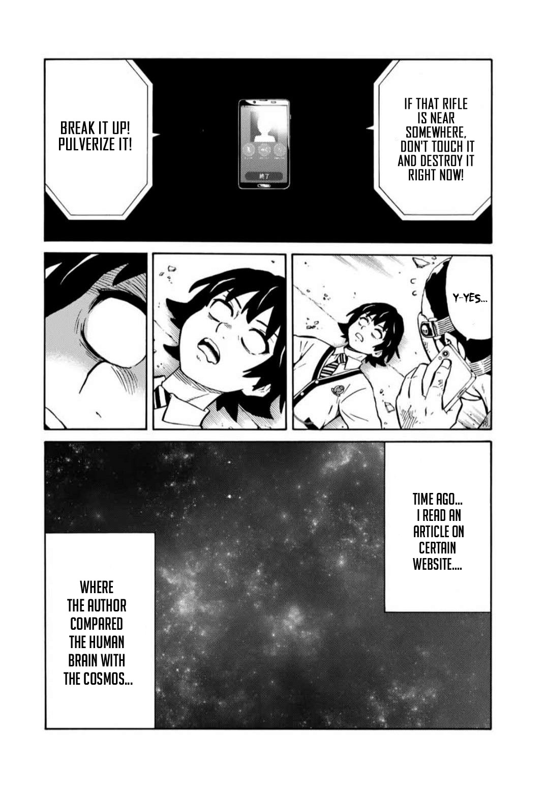 Tenkuu Shinpan Arrive Chapter 4 page 6 - Chapter 4: Fight