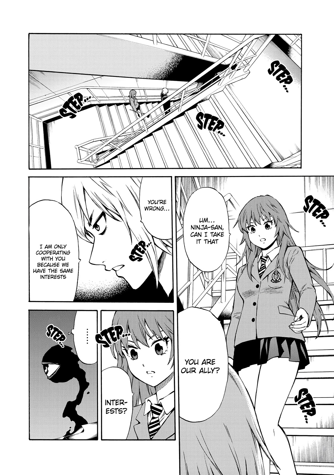 Tenkuu Shinpan Arrive Chapter 40 page 10 - Chapter 40: On the Borderline