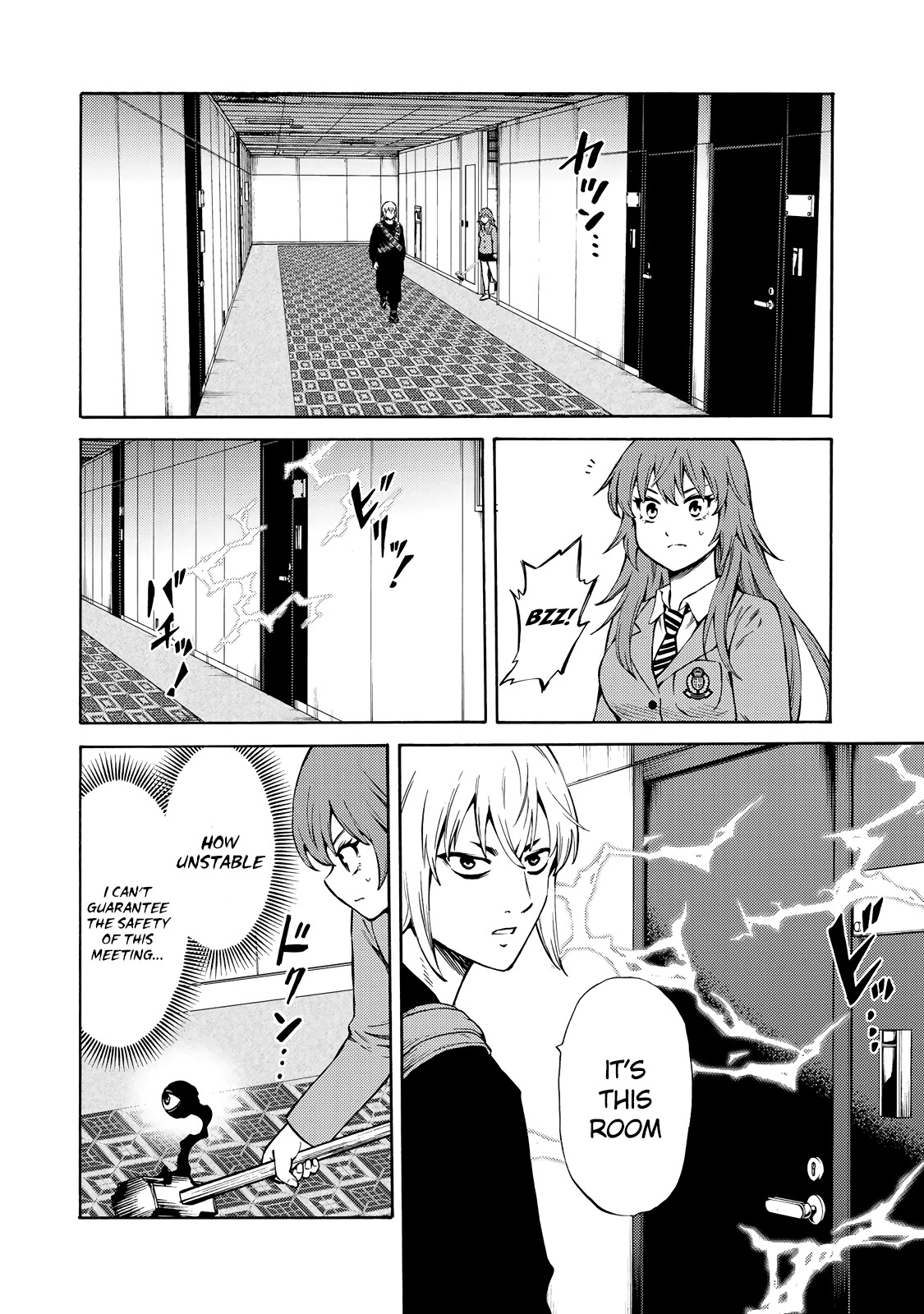 Tenkuu Shinpan Arrive Chapter 40 page 12 - Chapter 40: On the Borderline