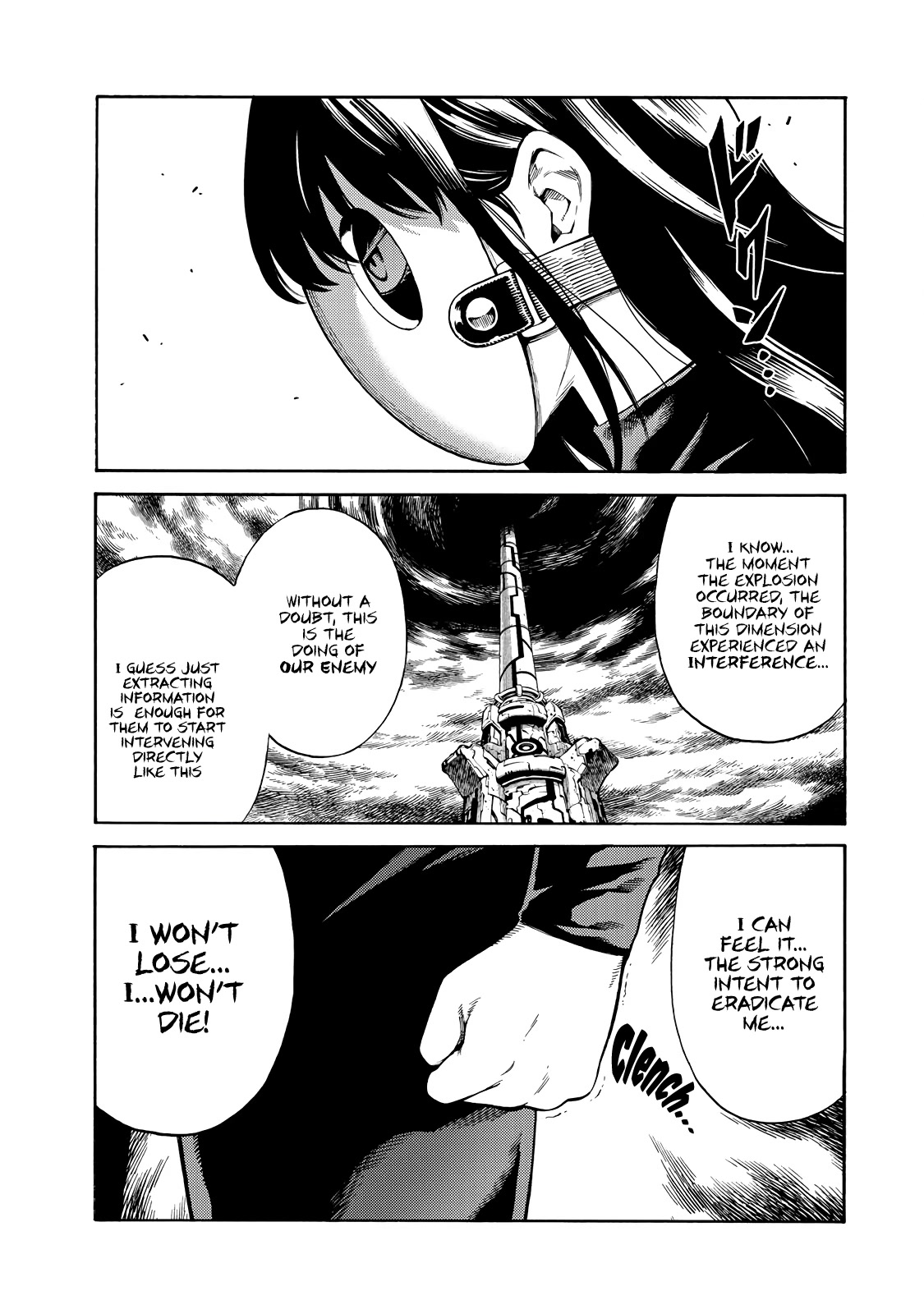 Tenkuu Shinpan Arrive Chapter 40 page 3 - Chapter 40: On the Borderline
