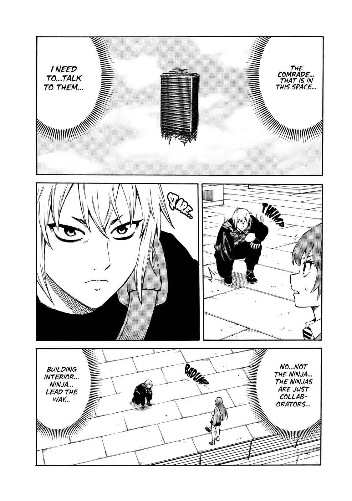 Tenkuu Shinpan Arrive Chapter 40 page 9 - Chapter 40: On the Borderline