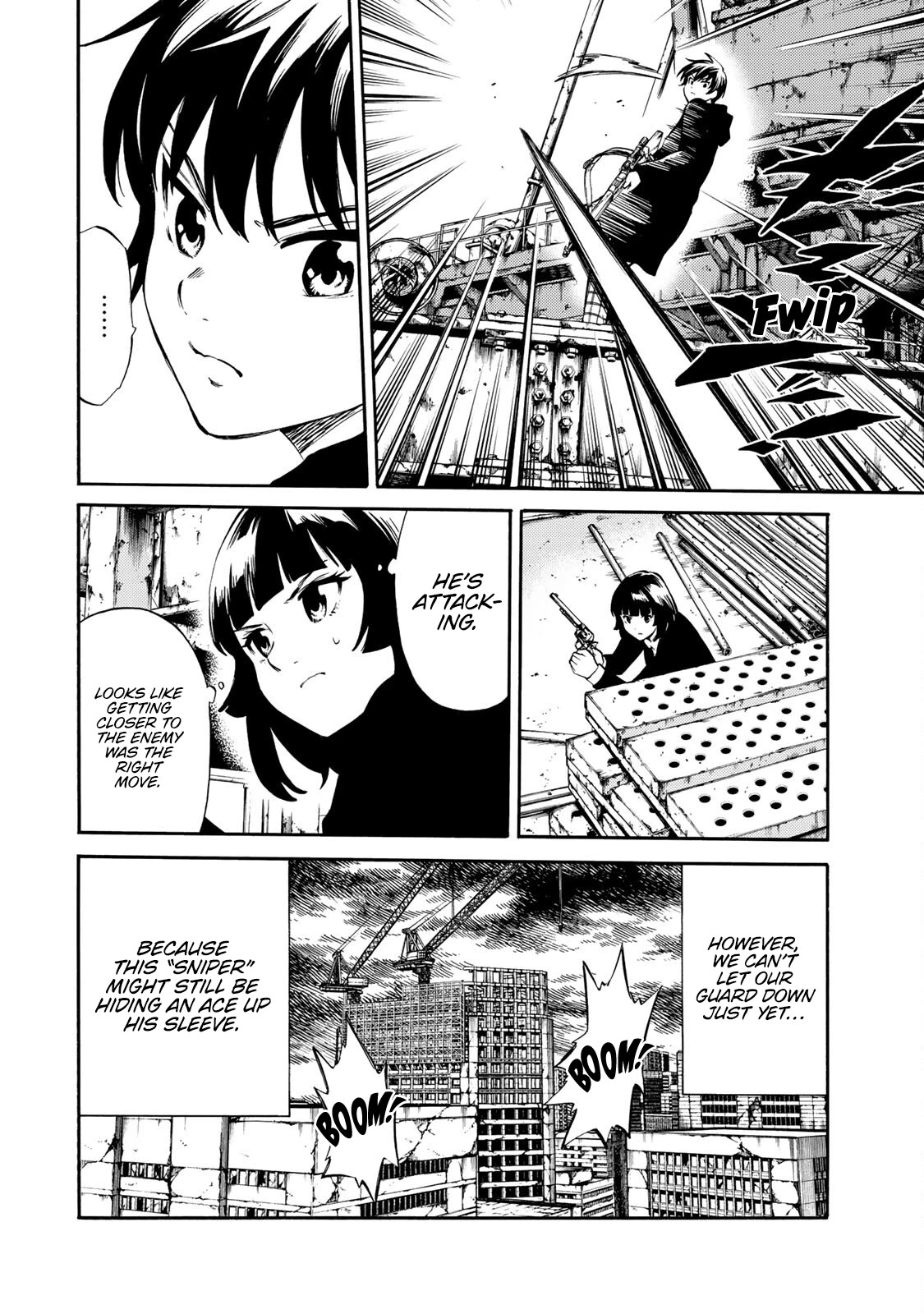 Tenkuu Shinpan Arrive Chapter 41 page 13 - Chapter 41: Senpai