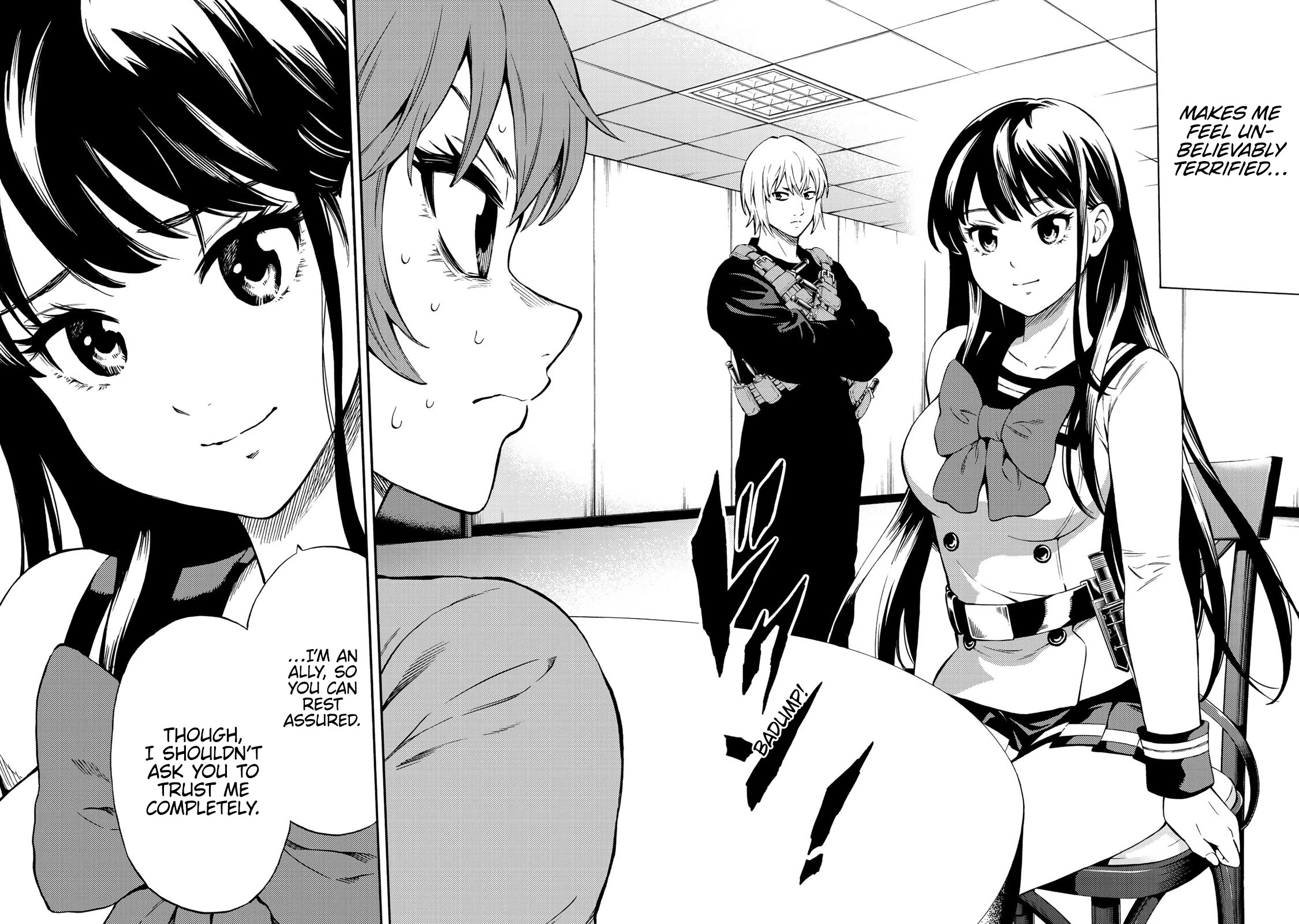 Tenkuu Shinpan Arrive Chapter 41 page 3 - Chapter 41: Senpai