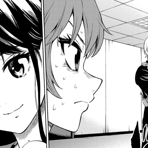 Tenkuu Shinpan Arrive Chapter 41: Senpai cover