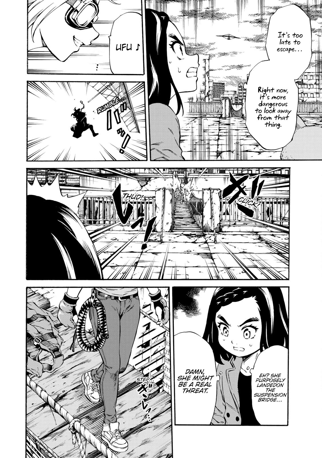 Tenkuu Shinpan Arrive Chapter 42 page 14 - Chapter 42: That's me~ That's me~