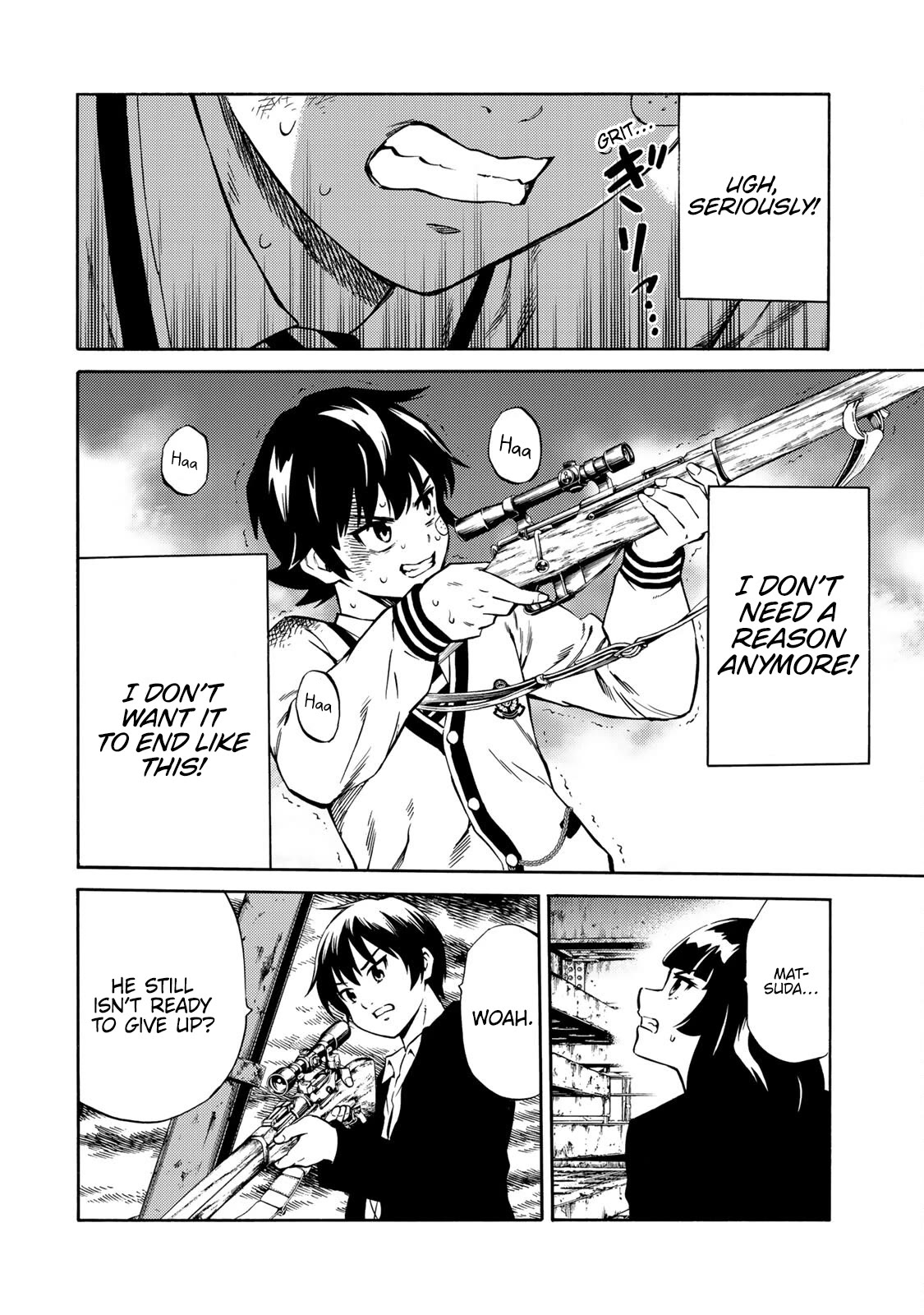 Tenkuu Shinpan Arrive Chapter 44 page 13 - Chapter 44: Self-Awareness