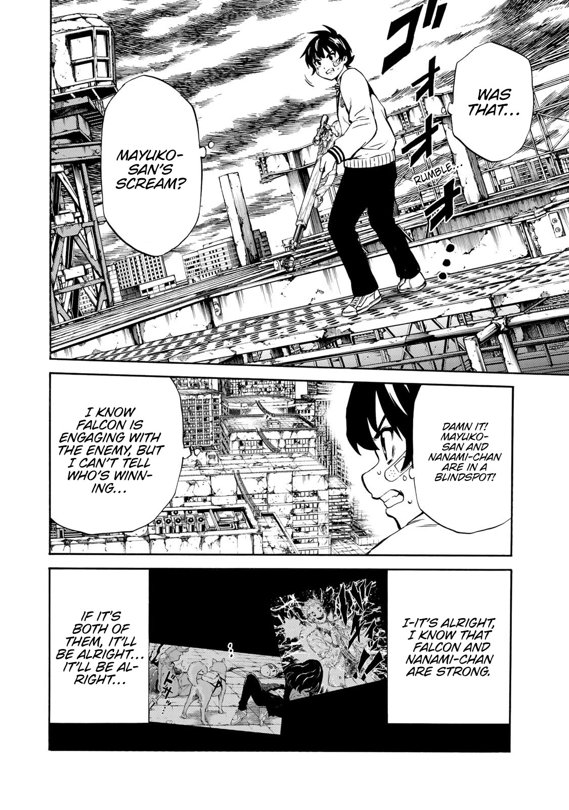 Tenkuu Shinpan Arrive Chapter 44 page 7 - Chapter 44: Self-Awareness