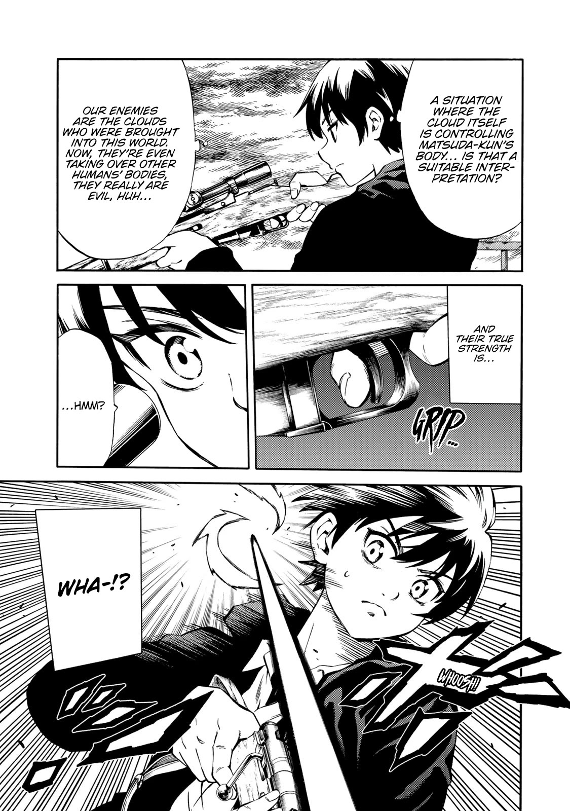 Tenkuu Shinpan Arrive Chapter 45 page 12 - Chapter 45: Full of Curiosity