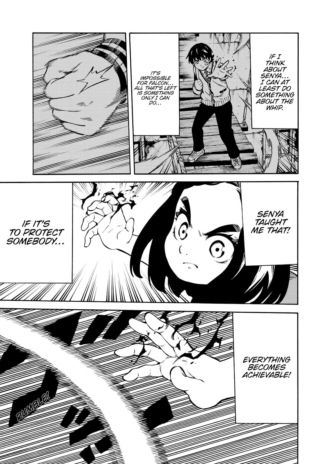 Tenkuu Shinpan Arrive Chapter 46 page 10 - Chapter 46: Everything Becomes Achievable