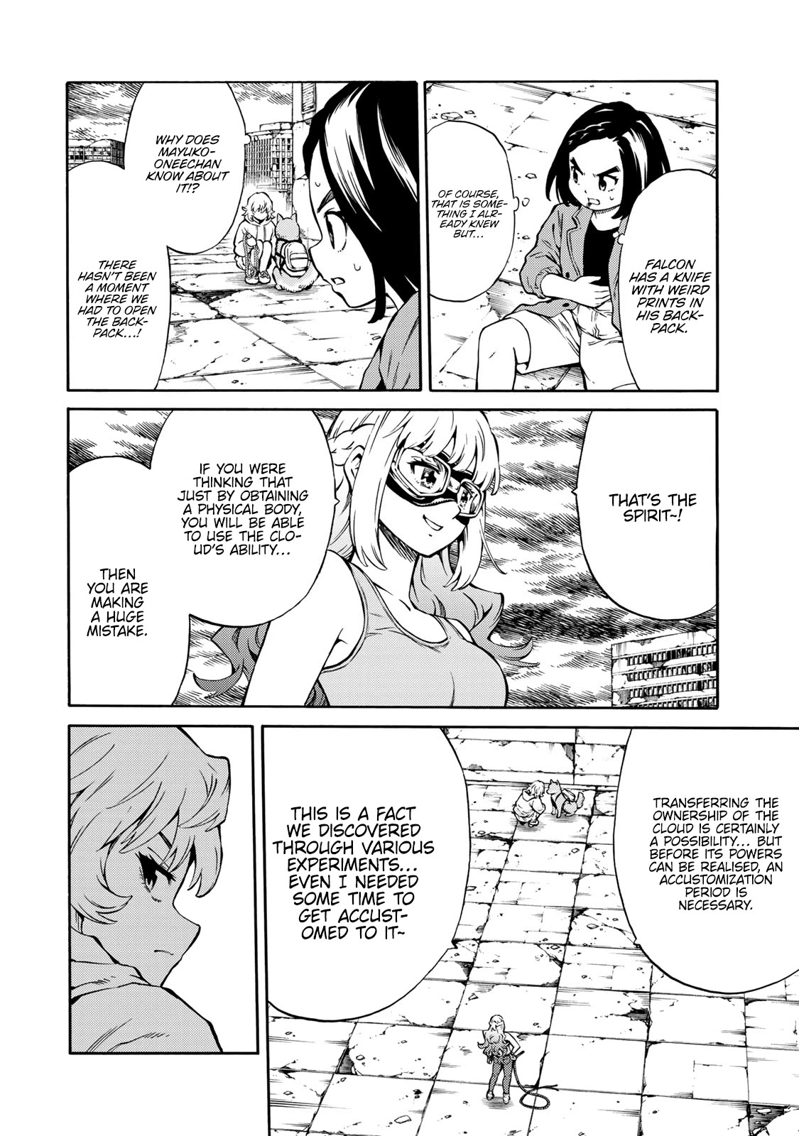 Tenkuu Shinpan Arrive Chapter 47 page 5 - Chapter 47: Although You've Forgotten Your Name