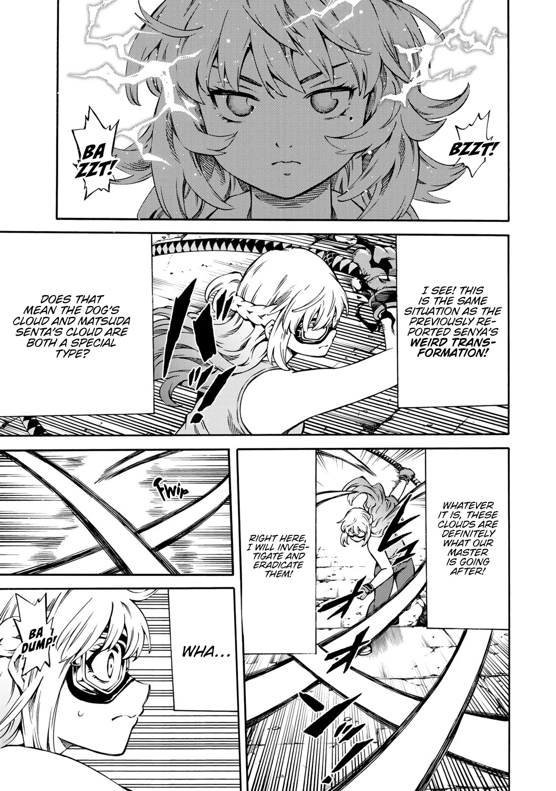 Tenkuu Shinpan Arrive Chapter 47 page 8 - Chapter 47: Although You've Forgotten Your Name
