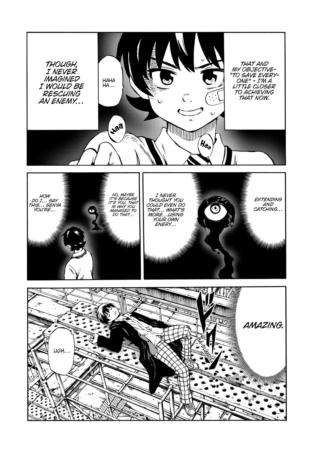 Tenkuu Shinpan Arrive Chapter 49 page 17 - Chapter 49: The Message Only I Can Hear
