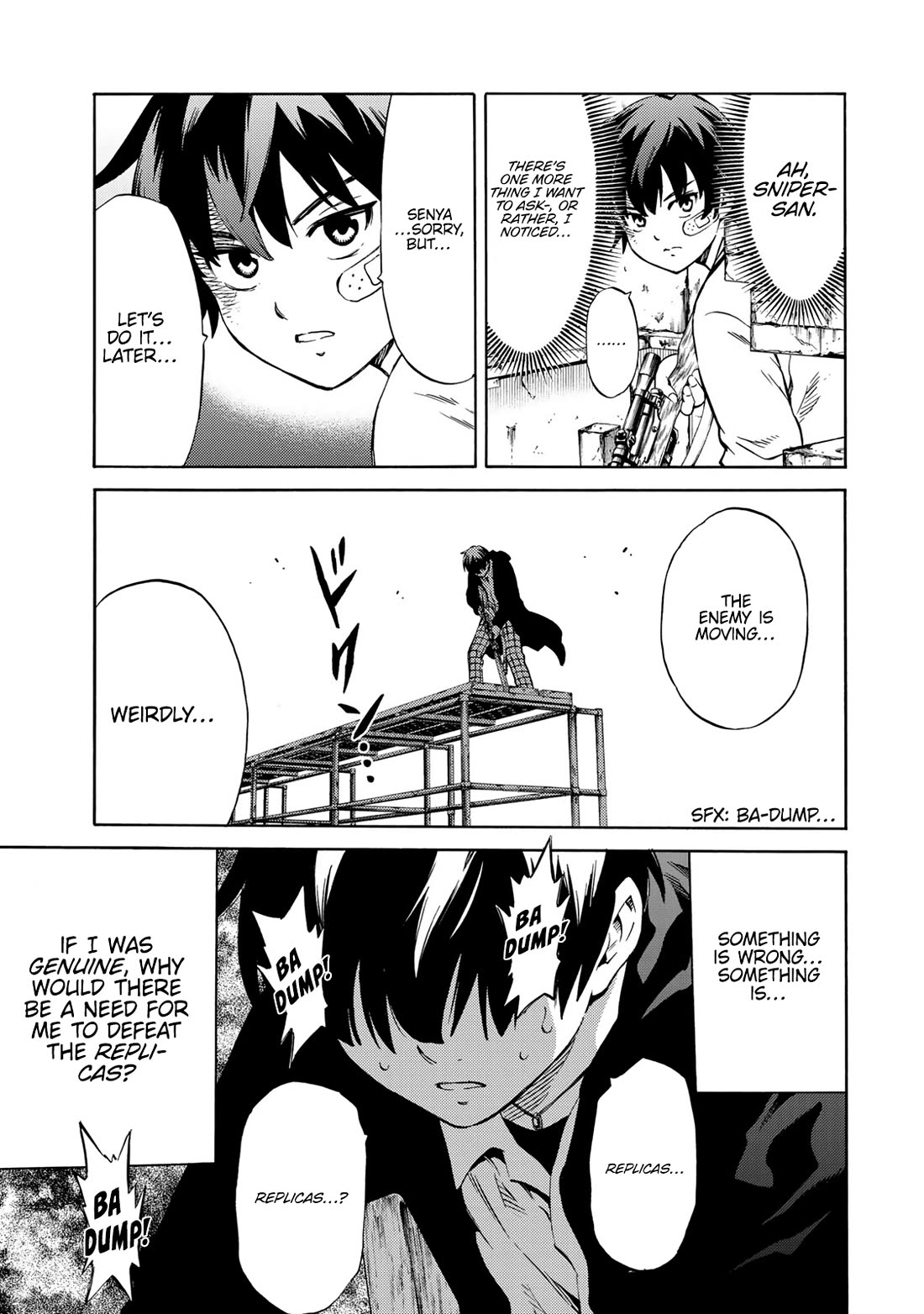 Tenkuu Shinpan Arrive Chapter 49 page 8 - Chapter 49: The Message Only I Can Hear