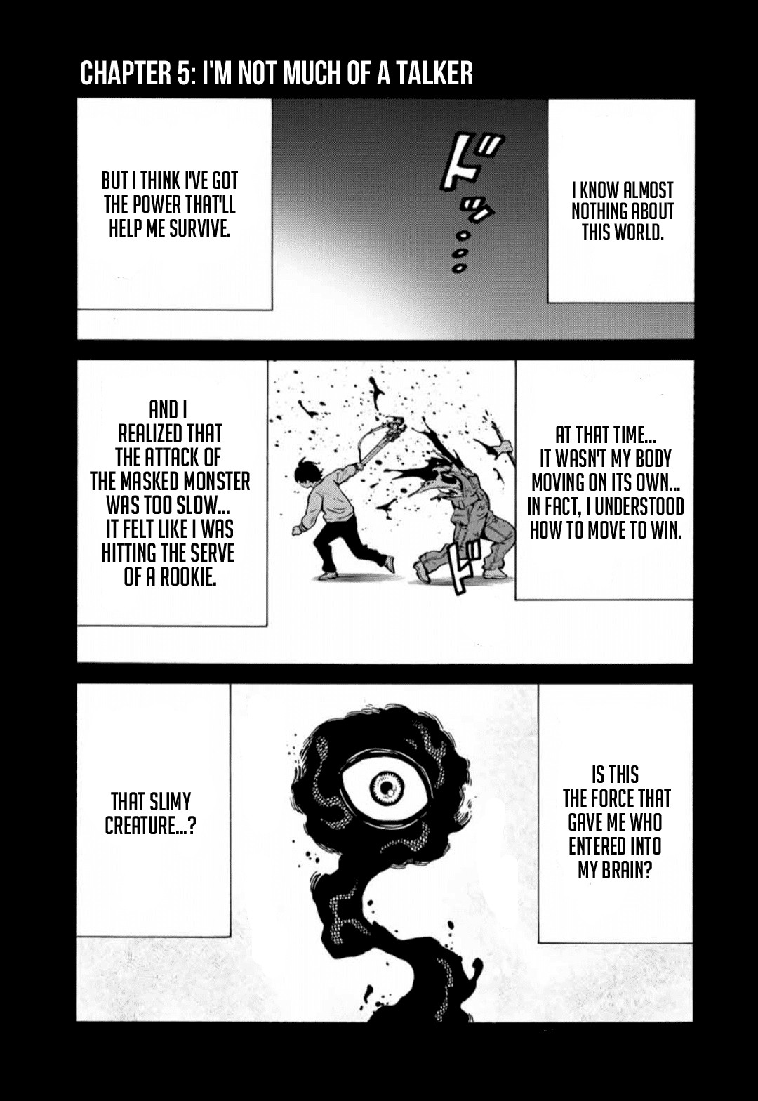 Tenkuu Shinpan Arrive Chapter 5 page 1 - Chapter 5: I'm not much of a talker