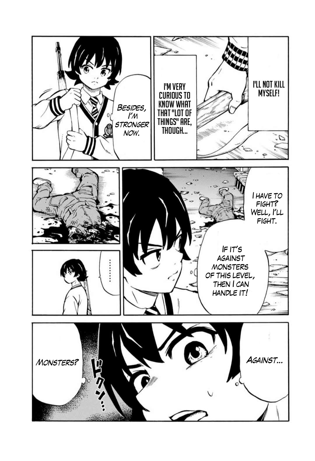 Tenkuu Shinpan Arrive Chapter 5 page 15 - Chapter 5: I'm not much of a talker