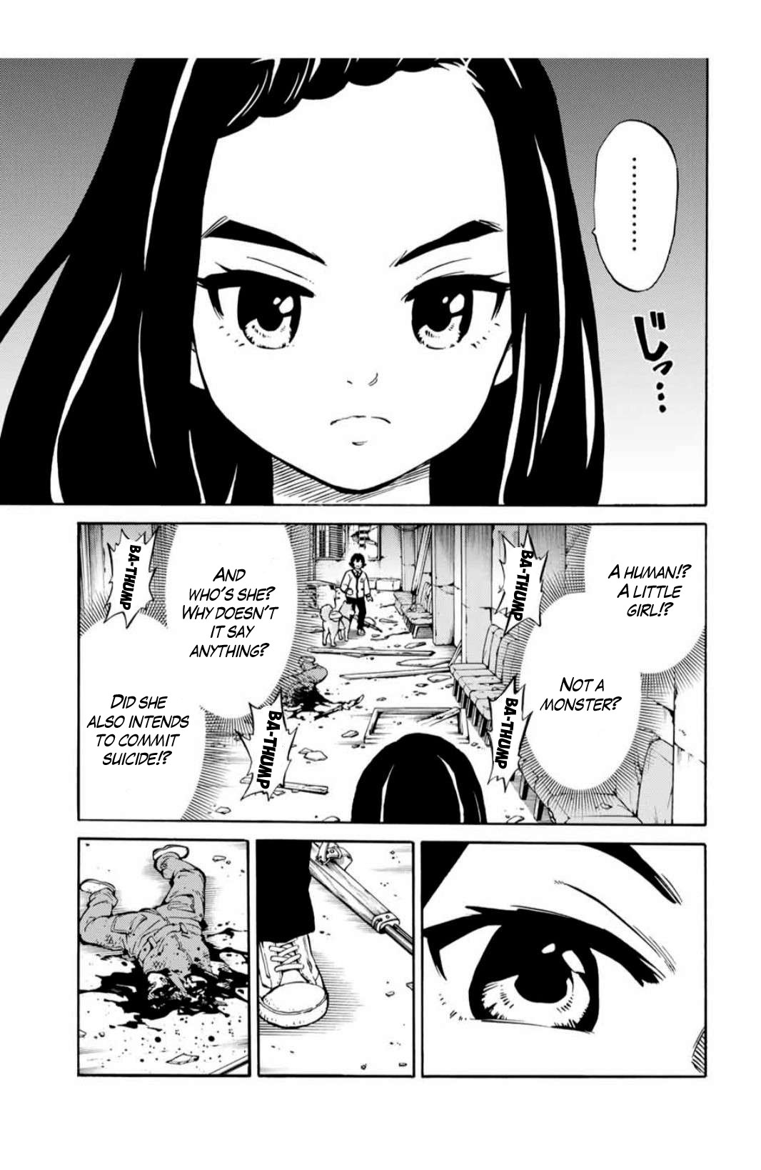 Tenkuu Shinpan Arrive Chapter 5 page 9 - Chapter 5: I'm not much of a talker