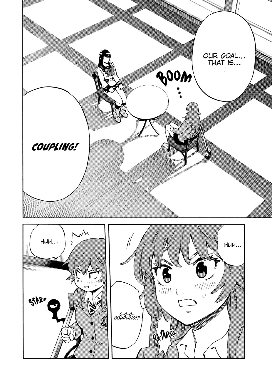 Tenkuu Shinpan Arrive Chapter 50 page 13 - Chapter 50: Our Goal