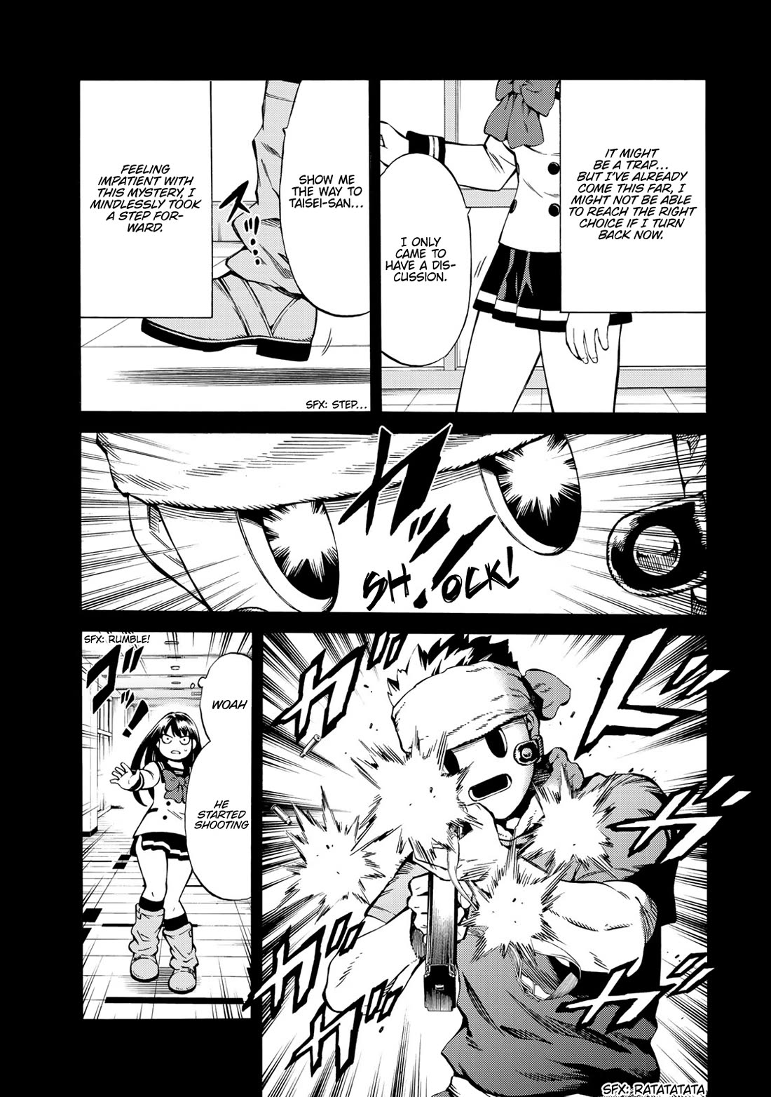 Tenkuu Shinpan Arrive Chapter 51 page 12 - Chapter 51: Mysterious Impatience