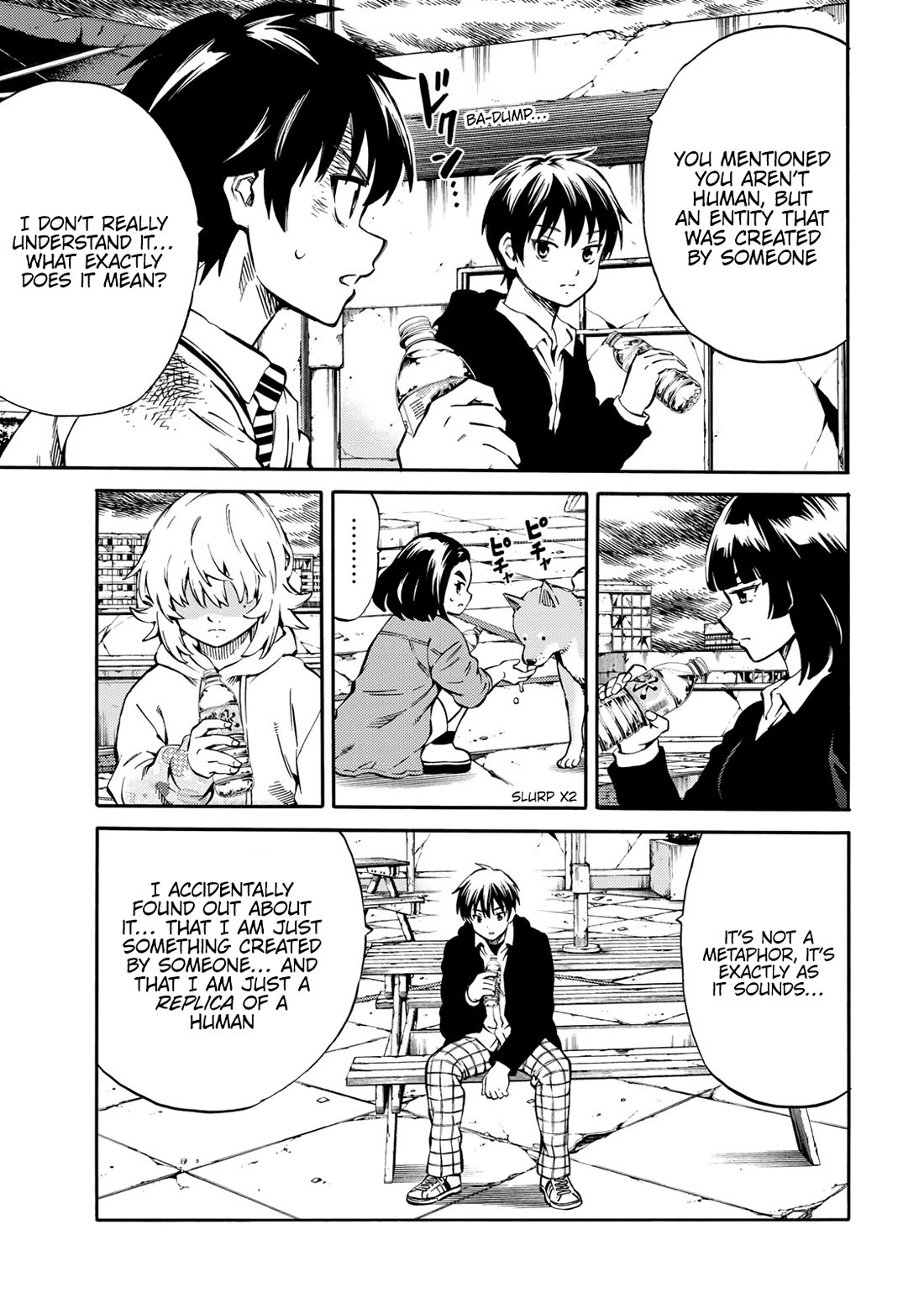 Tenkuu Shinpan Arrive Chapter 55 page 4 - Chapter 55: You Guys