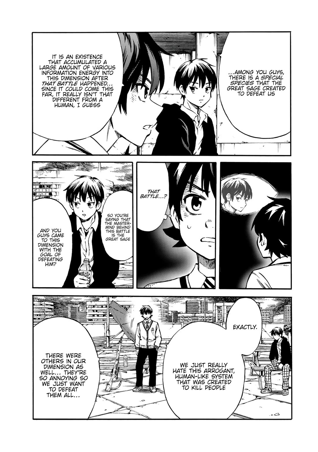 Tenkuu Shinpan Arrive Chapter 55 page 8 - Chapter 55: You Guys