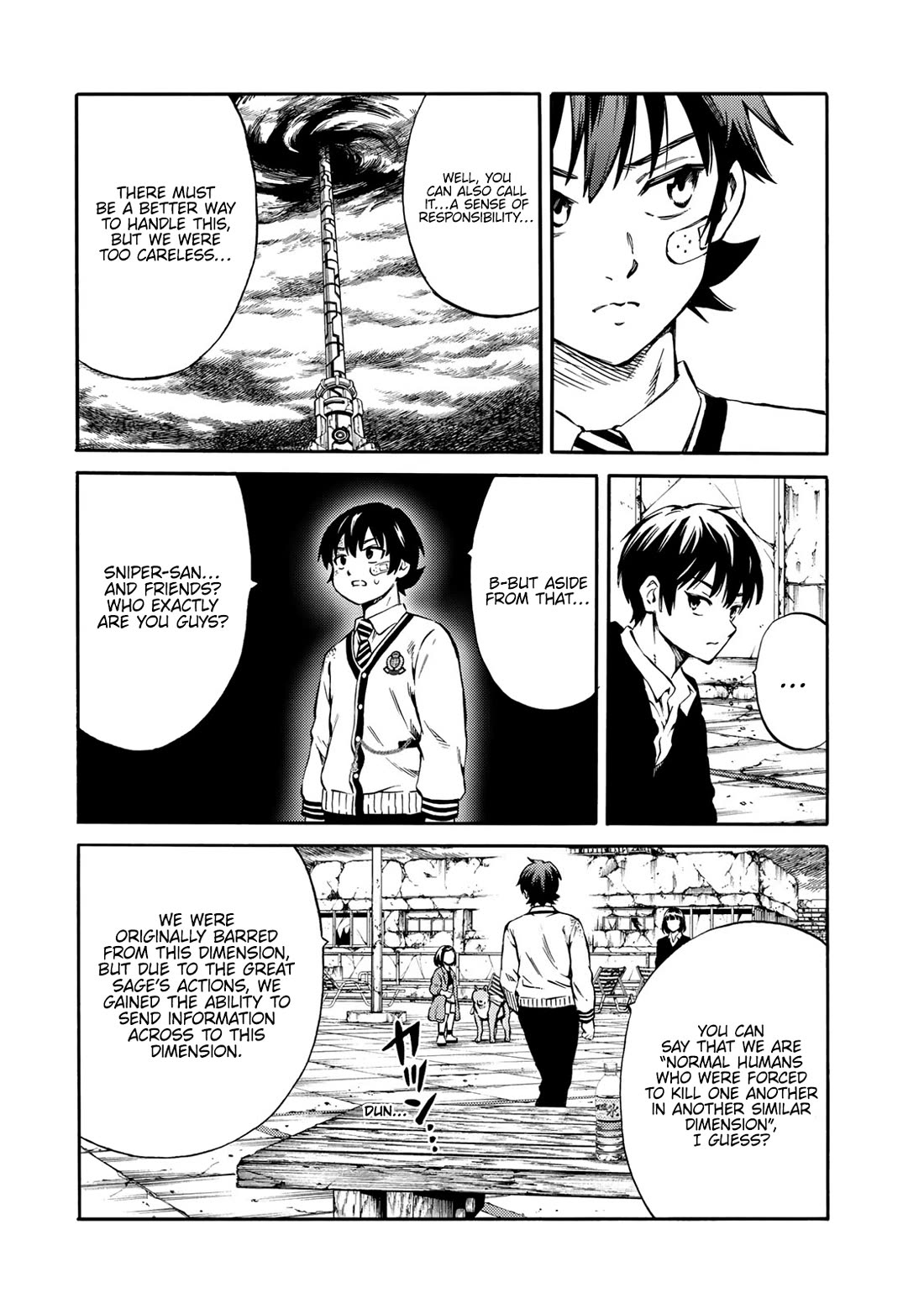 Tenkuu Shinpan Arrive Chapter 55 page 9 - Chapter 55: You Guys