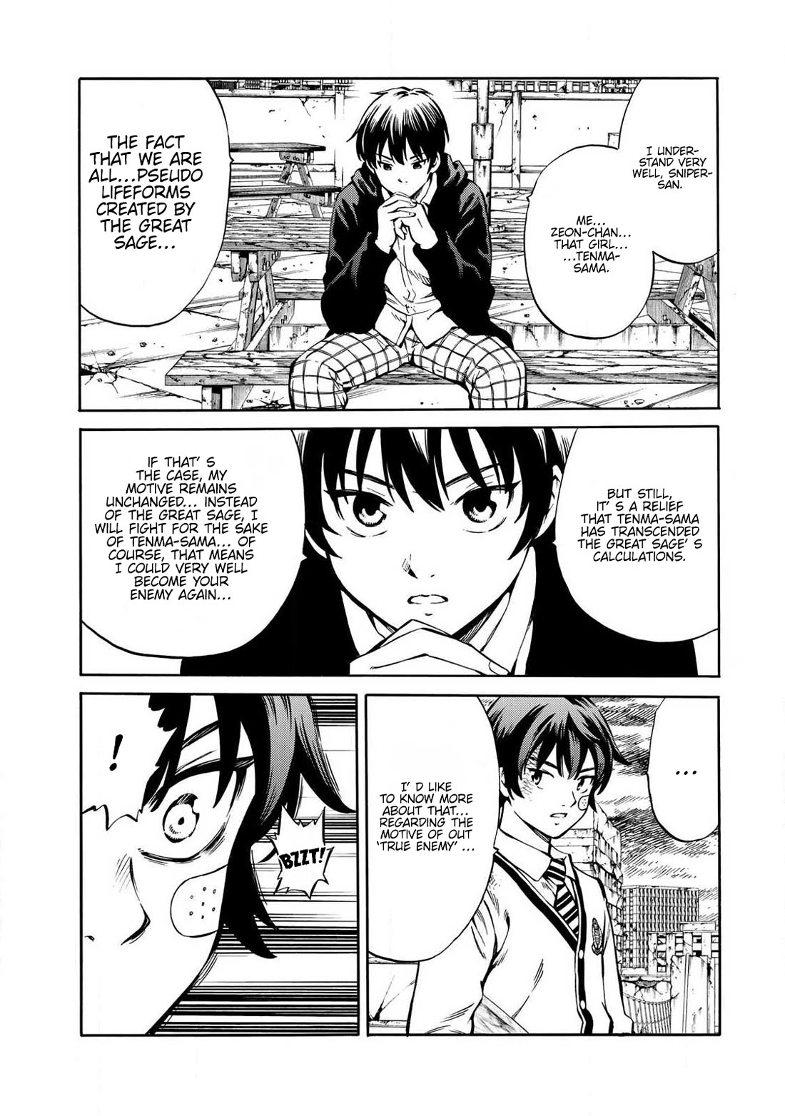 Tenkuu Shinpan Arrive Chapter 57 page 16 - Chapter 57: Whatever It Takes!