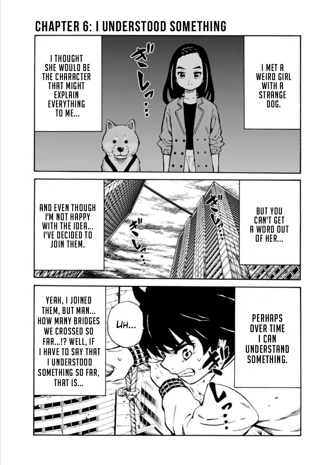 Tenkuu Shinpan Arrive Chapter 6 page 1 - Chapter 6: I Understood Something