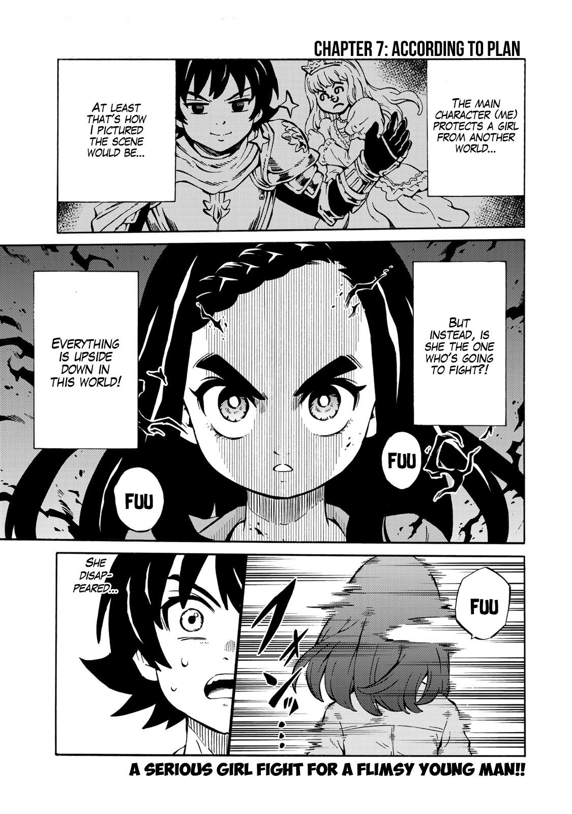 Tenkuu Shinpan Arrive Chapter 7 page 1 - Chapter 7: According to plan