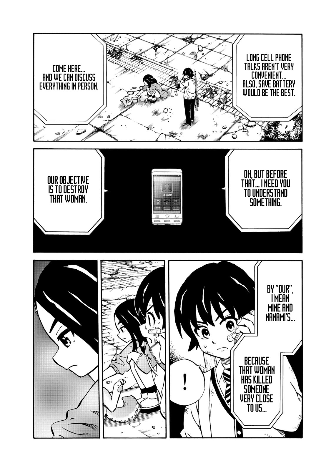 Tenkuu Shinpan Arrive Chapter 9 page 12 - Chapter 9: Total Despair