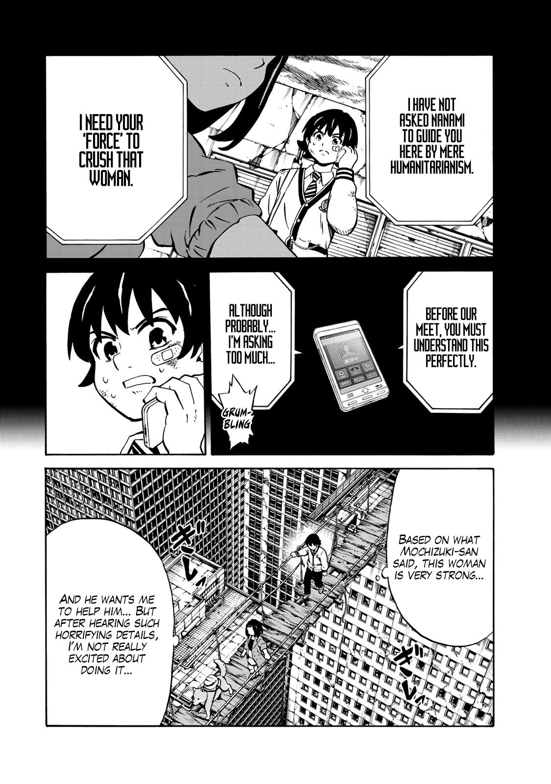 Tenkuu Shinpan Arrive Chapter 9 page 13 - Chapter 9: Total Despair
