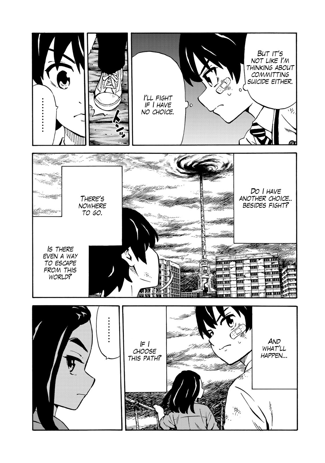 Tenkuu Shinpan Arrive Chapter 9 page 14 - Chapter 9: Total Despair