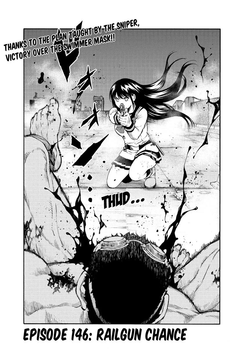 Tenkuu Shinpan Chapter 146 page 1 - Chapter 146: Railgun Chance