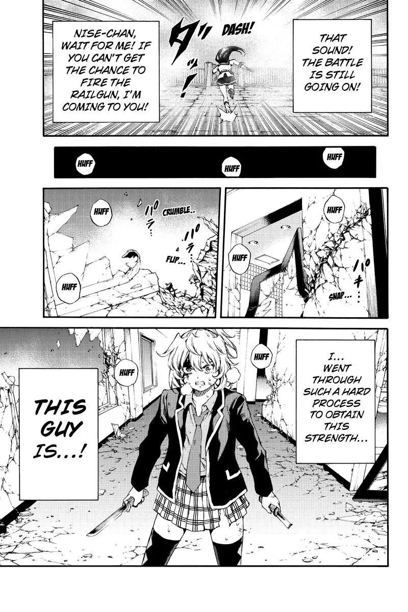 Tenkuu Shinpan Chapter 146 page 11 - Chapter 146: Railgun Chance