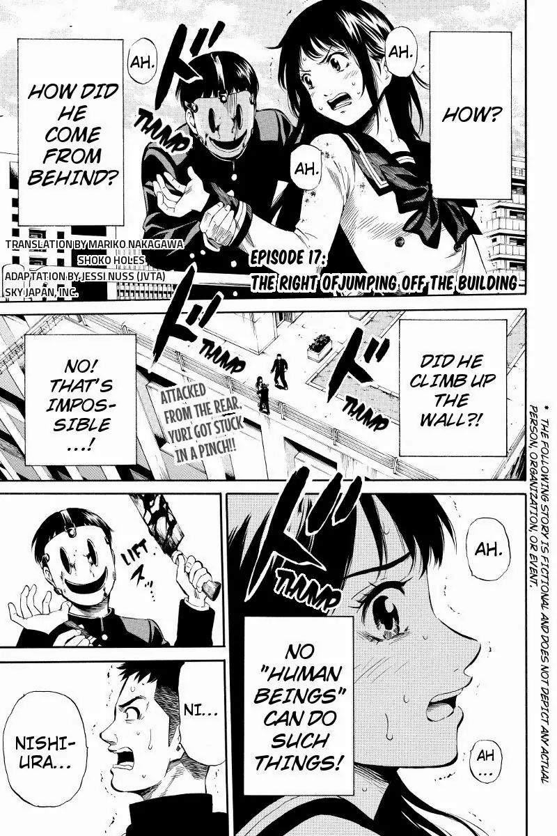 Tenkuu Shinpan Chapter 17 page 1 - Chapter 17: The Right Of Jumping Off The Building