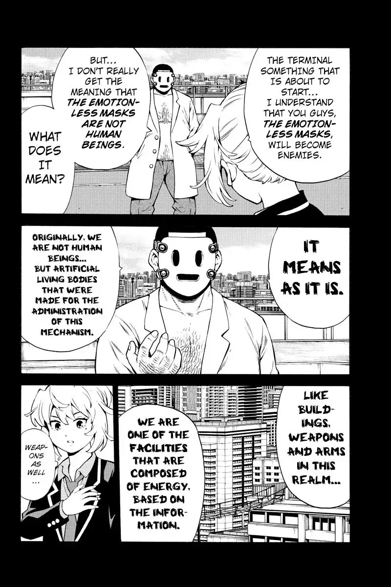 Tenkuu Shinpan Chapter 244 page 10 - Chapter 244: The Secret of The Emotionless Mask