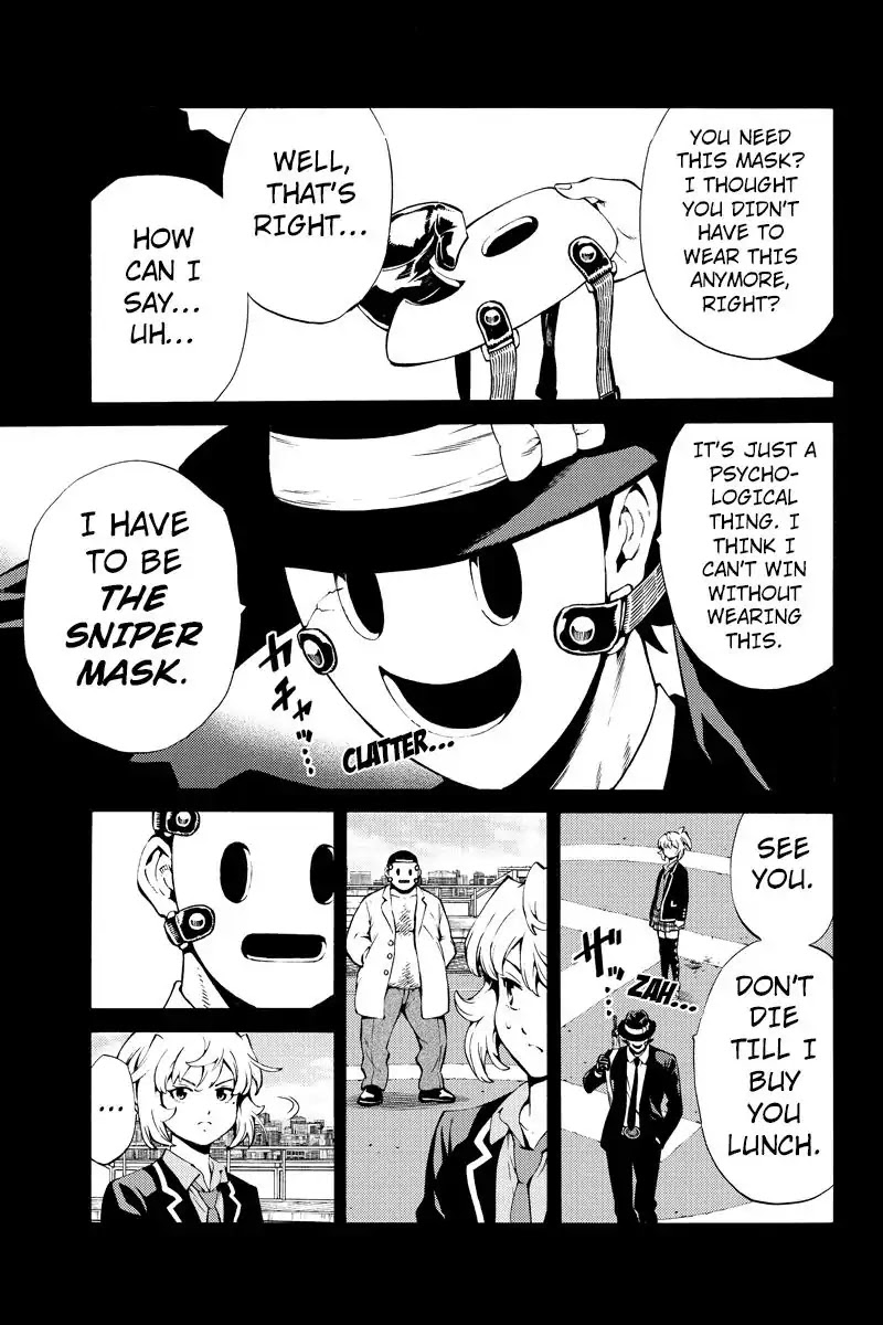 Tenkuu Shinpan Chapter 244 page 9 - Chapter 244: The Secret of The Emotionless Mask