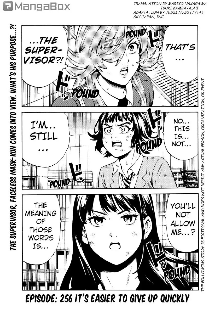 Tenkuu Shinpan Chapter 256 page 1 - Chapter 256: It's Easier To Give Up Quickly